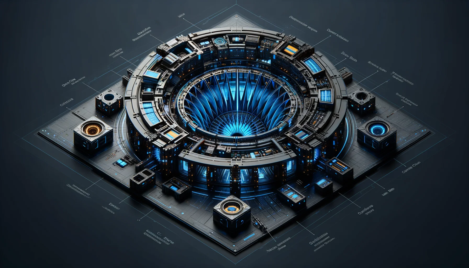 Metric One system architecture — six subsystems